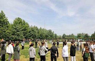 Büyükşehir minikleri sanat ve doğayla buluşturdu