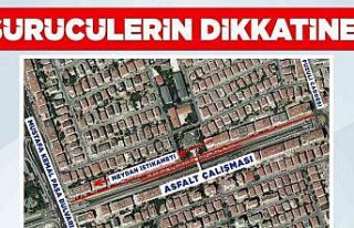 Büyükşehirden sürücülere ‘asfalt yenileme’...