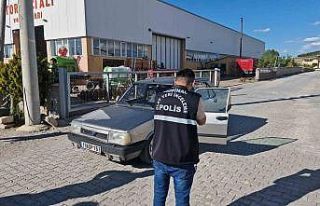 Çaldıkları otomobille drift atan çocuklar "dur"...