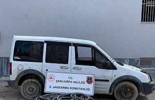 Çalınan 200 metre kablo bulundu