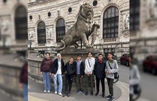 Çemişgezekli öğrenciler Viyana’yı gezdi