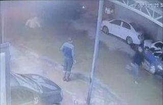 Çevirmeden kaçan araç kaza yaptı