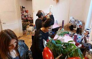 Çiçekçilerin ’Anneler Günü’ mesaisi