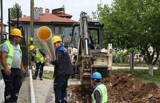 Çıtlık Mahallesinin içme suyu hatları yenileniyor