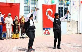 Çorum’da özel öğrencilerden duygusal gösteri