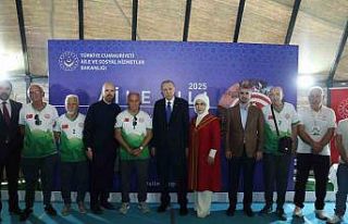 Cumhurbaşkanı Erdoğan Etnospor festivalini ziyaret...