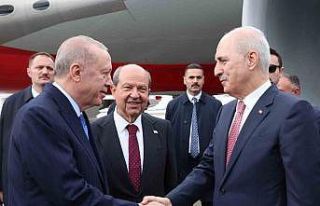 Cumhurbaşkanı Erdoğan KKTC’de