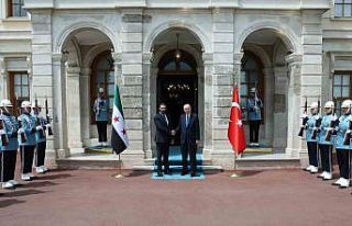 Cumhurbaşkanı Erdoğan, Suriye Cumhurbaşkanı Şara...