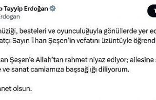 Cumhurbaşkanı Erdoğan’dan İlhan Şeşen için...