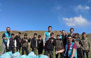 Daha temiz Tomarza için mesire alanları temizlendi