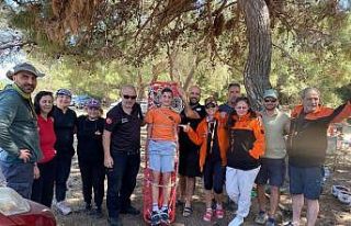 Datça’da MAG AME gönüllülerine uygulamalı eğitim