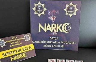 Datça’da uyuşturucu hap ele geçirildi