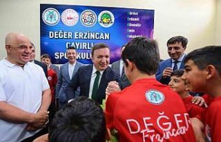 Değer Erzincan Çayırlı Spor Kulübü’nün açılışını...