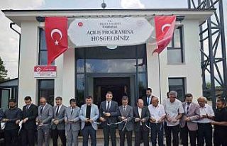 Depremde yıkılan bir cami daha yeniden inşa edildi