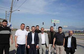 Dev limanın tır trafiği ve gürültüsü sabır...