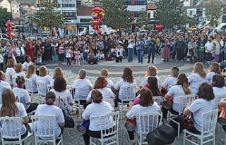 Devrek’te kadınların darbuka şovu