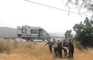 Didim’de araç takla attı: 1 yaralı