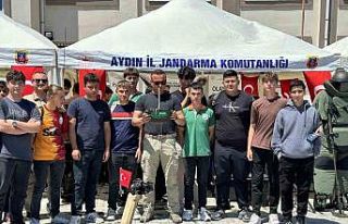 Didim’de öğrencilere jandarma ve sahil güvenlik...