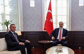 Dışişleri Bakanı Fidan, Sırp milletvekili Şkriyel’i...