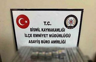 Diyarbakır’da 360 paket bandrolsuz tütün mamülleri...