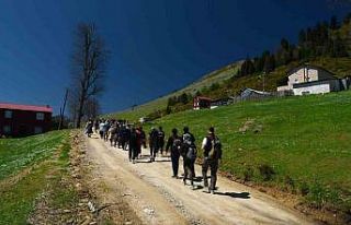 Doğa yürüyüşlerinde rota bu kez Dikmen Yaylası’ydı