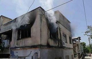 Dörtyol’da ev yangını