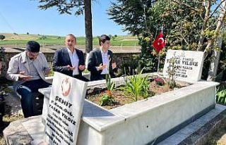 Dumlupınarlı şehit er Yaşar Yıldız dualarla...