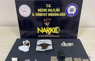 Düzce’de 2 uyuşturucu taciri tutuklandı