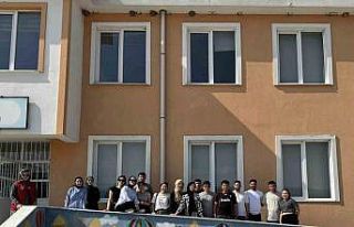 Düzce’de okul duvarlarına renkli dokunuş