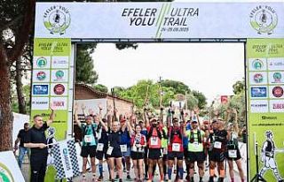 Efeler Yolu Ultra Trail’de start verildi