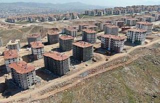 Elazığ’da deprem konutlarında sona gelindi