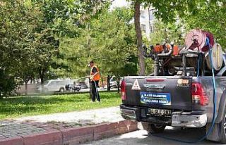 Elazığ’da ilaçlama çalışmaları sürüyor