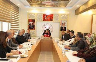 Elazığ’da zirai don değerlendirme toplantısı...