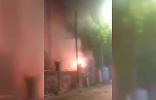 Elektrik tesisatında çıkan yangın korkuttu