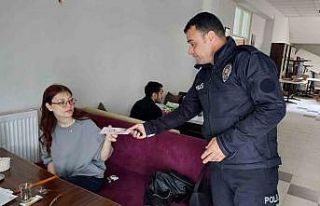 Emniyetten MYO öğrencilerine KADES bilgilendirmesi