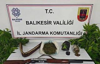 Erdek’te uyuşturucu operasyonu