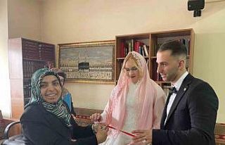 Erzincan’a Estonyalı gelin