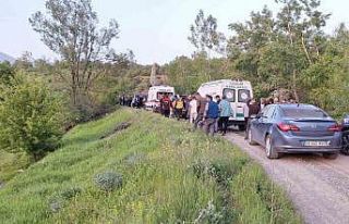 Erzincan’da devrilen traktörün altında kalan...