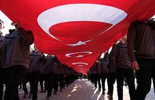 Erzincan’da Gençlik Yürüyüşü yapıldı