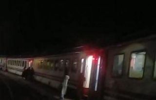 Erzincan’da heyelan nedeniyle Doğu Ekspresi İliç...