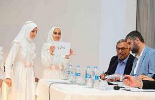 Erzincan’da Umre ödüllü ezber Hadis-i Şerif...