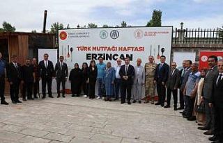 Erzincan’ın yöresel yemekleri tanıtıldı