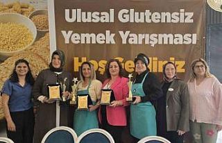 Erzurum Çölyak Derneği’ne Glutensiz yemek yarışmasında...