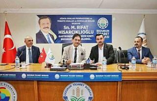 Erzurum ve Ağrı ticaret borsaları arasında "Kardeş...