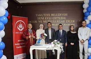 Erzurum’da aile yılına özel nikah töreni