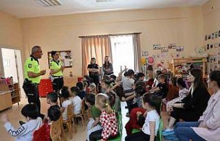 Es Çocuk Evi’nin minikleri trafik dedektifi oldu
