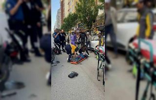 Eskişehir’deki trafik kazasında motosiklet sürücüsü...