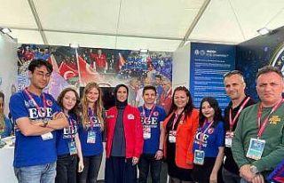 EÜ’nün standı, TEKNOFEST KKTC’de teknoloji...