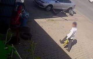 Evin bahçesinde, masa üstünde duran paraları çaldı,...