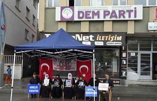 Evlat nöbetinde gözyaşları yerini umuda bıraktı